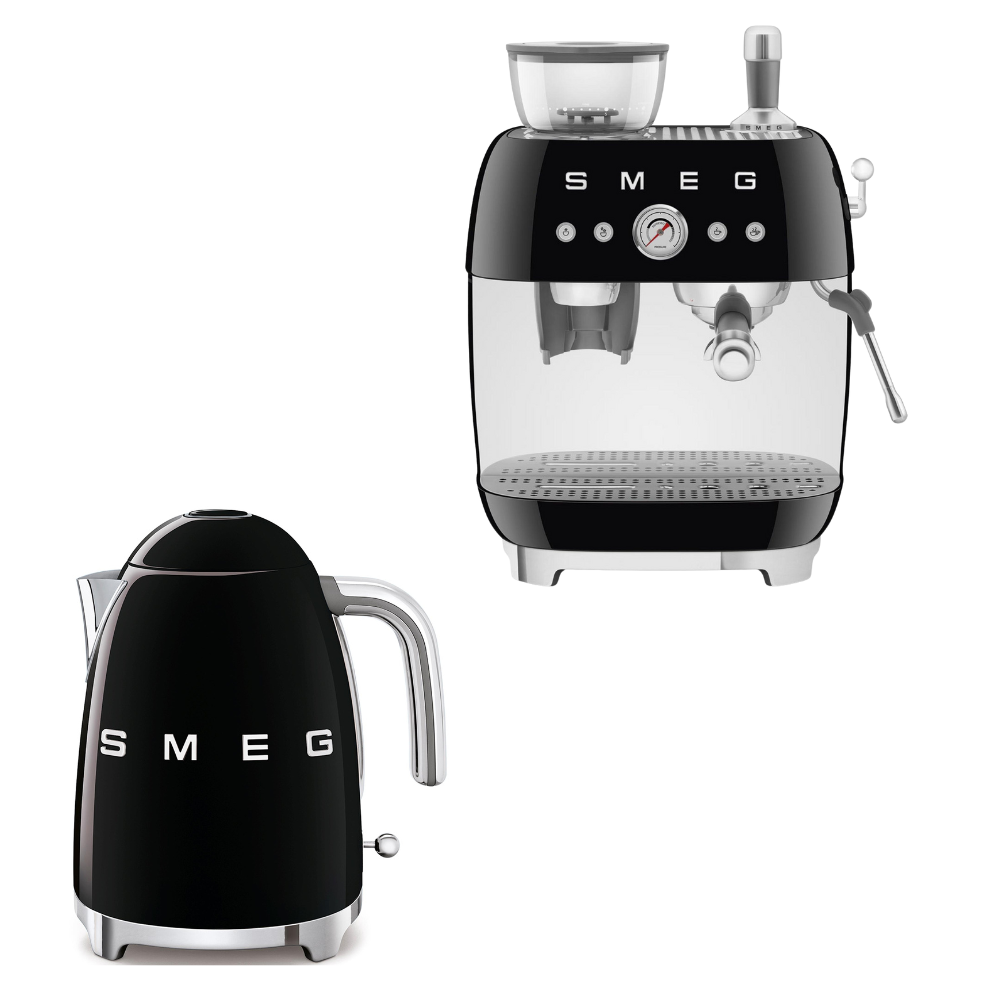 SMEG Semi-Automatic Espresso Machine / SMEG 7 Cup Electric Kettle