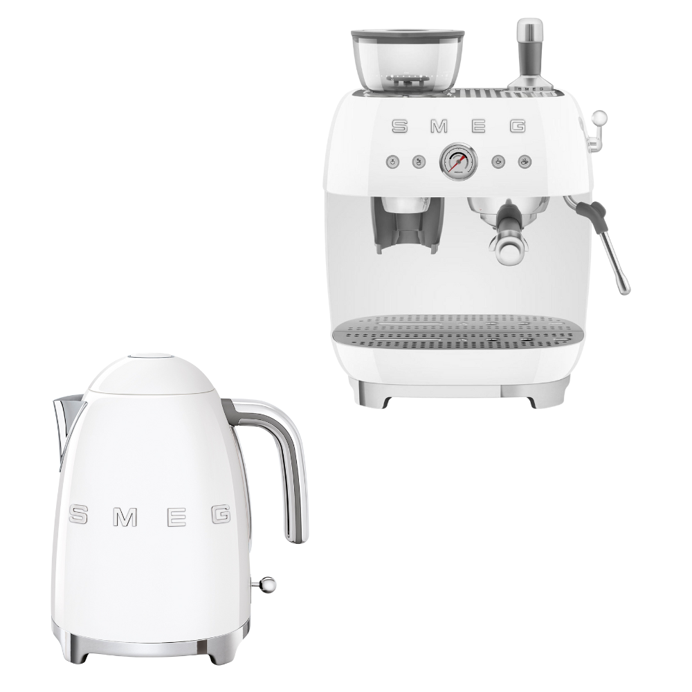 SMEG Semi-Automatic Espresso Machine / SMEG 7 Cup Electric Kettle